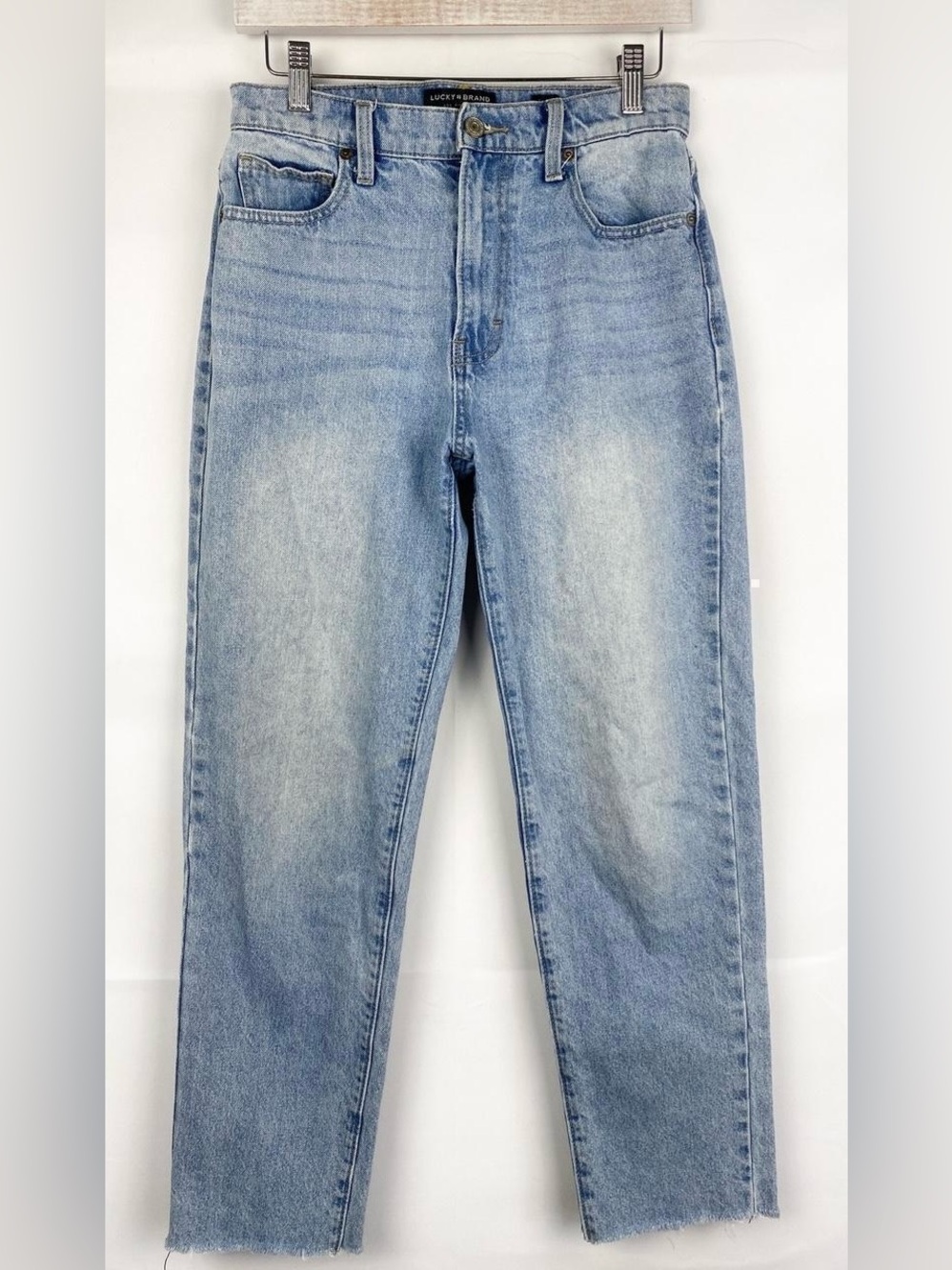 Lucky Brand Mom Jeans Drew Blue 30